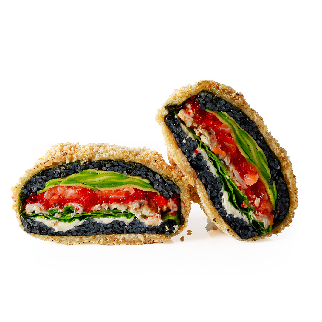 Суші бургер вугор & лосось